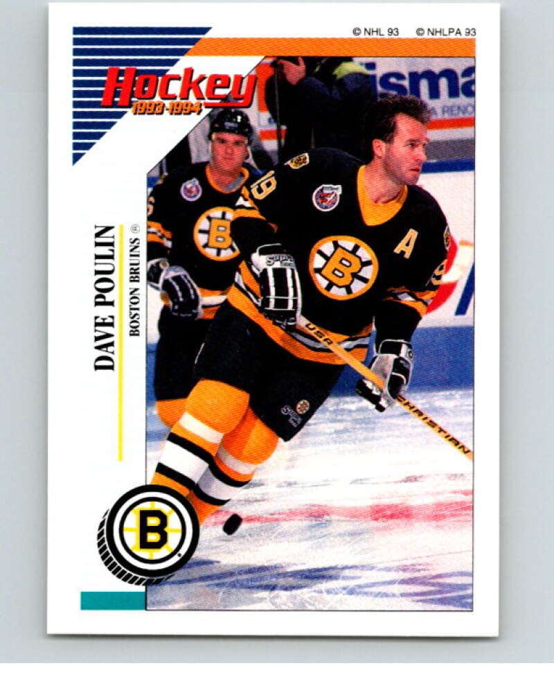1993-94 Panini Stickers #4 Dave Poulin V80389 Image 1