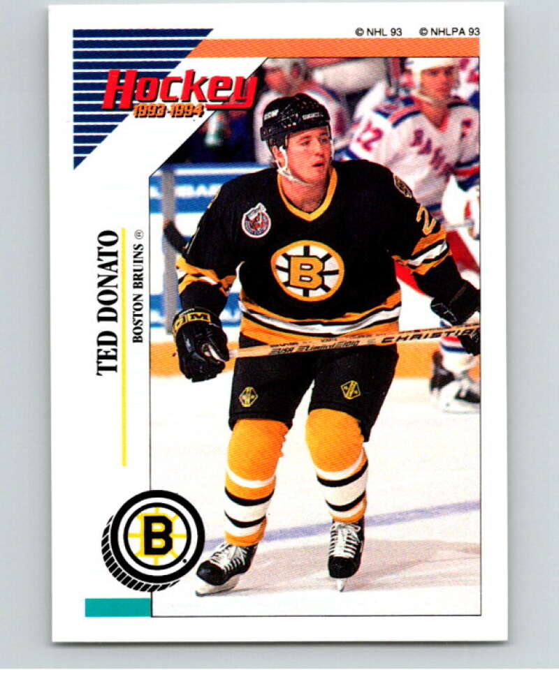 1993-94 Panini Stickers #8 Ted Donato Boston Bruins V80398 Image 1