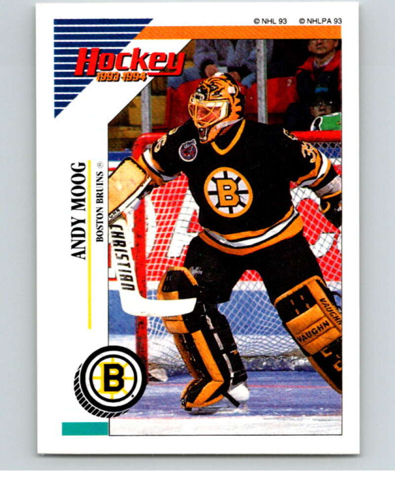 1993-94 Panini Stickers #9 Andy Moog V80400 Image 1