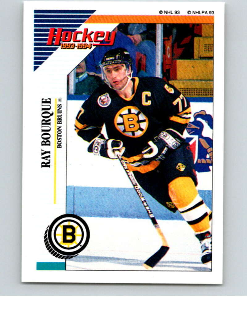 1993-94 Panini Stickers #10 Ray Bourque Boston Bruins V80403 Image 1