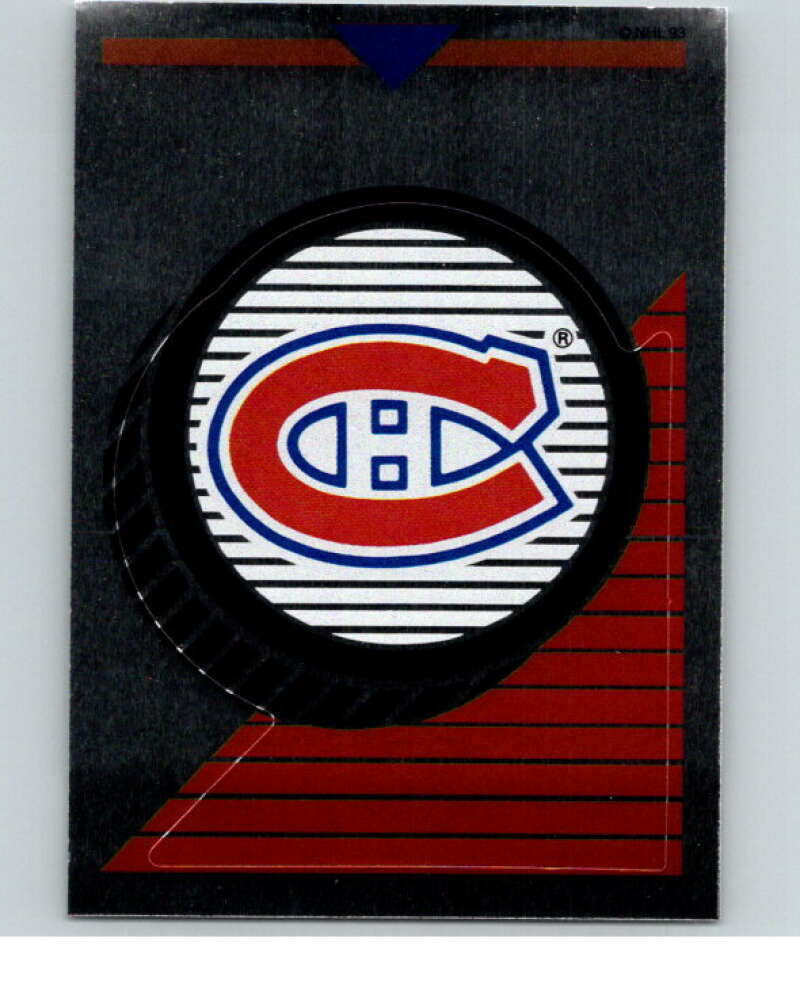 1993-94 Panini Stickers #12 Canadiens Logo V80406 Image 1