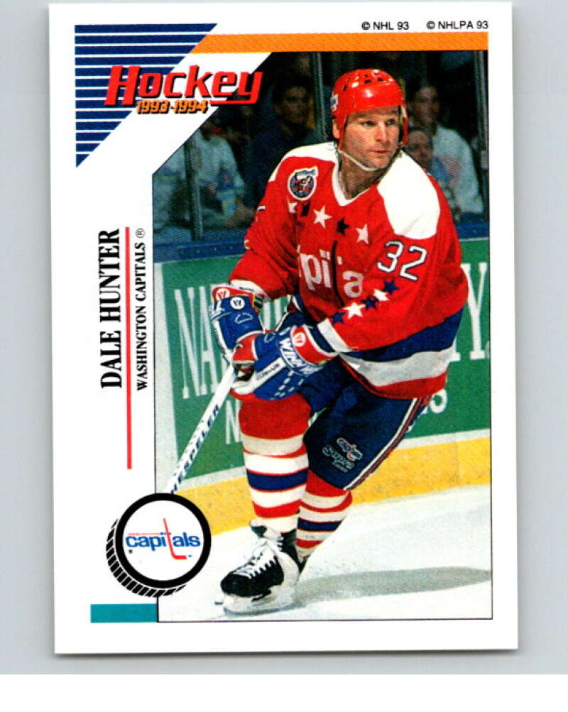 1993-94 Panini Stickers #26 Dale Hunter Washington Capitals V80433 Image 1