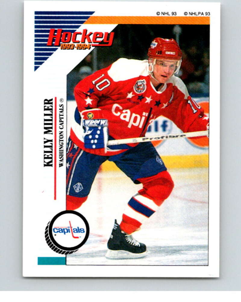 1993-94 Panini Stickers #30 Kelly Miller Washington Capitals V80438 Image 1