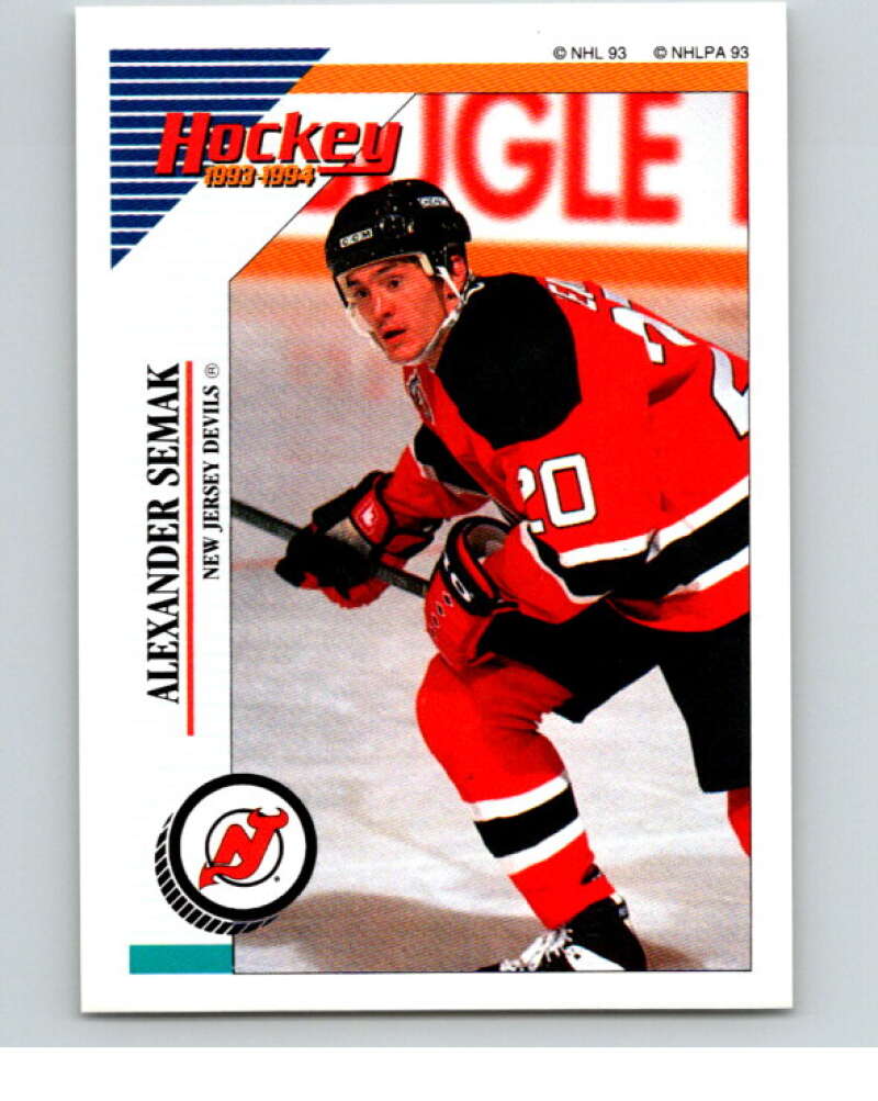 1993-94 Panini Stickers #36 Alexander Semak New Jersey Devils V80444 Image 1
