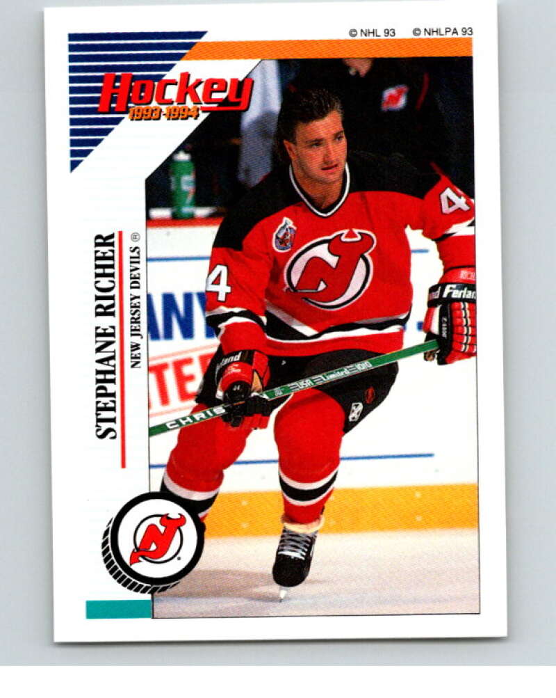 1993-94 Panini Stickers #37 Stephane Richer V80447 Image 1
