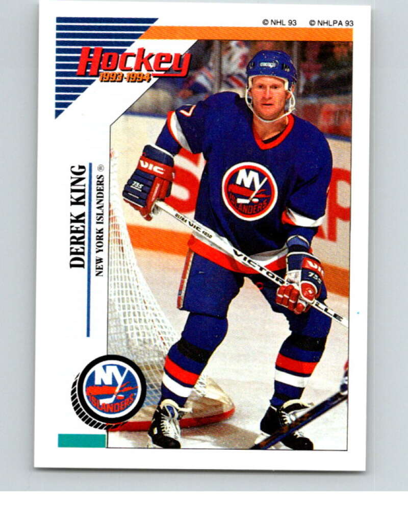 1993-94 Panini Stickers #58 Derek King New York Islanders V80466 Image 1