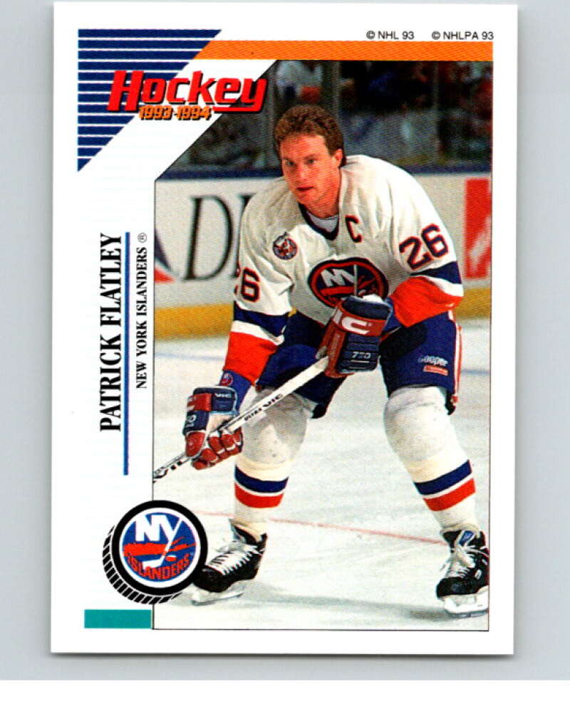 1993-94 Panini Stickers #60 Patrick Flatley New York Islanders V80469 Image 1
