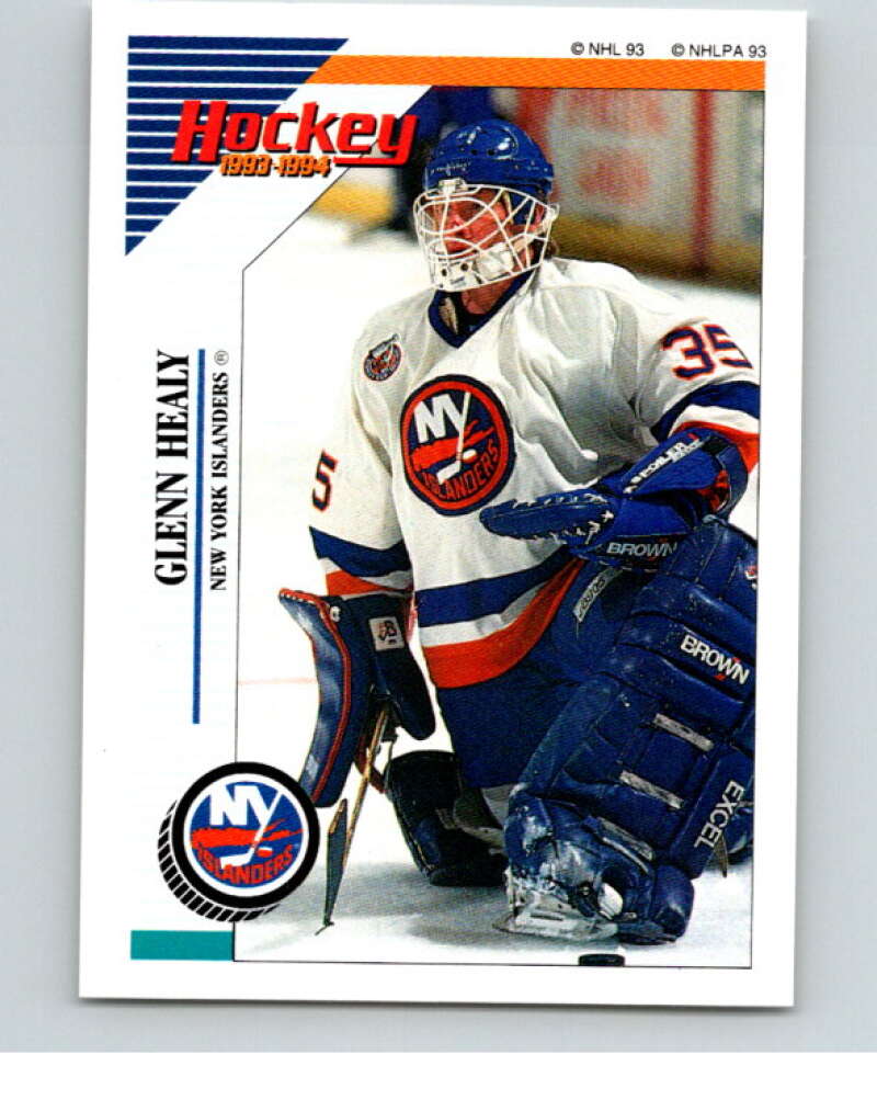 1993-94 Panini Stickers #65 Glenn Healy New York Islanders V80474 Image 1