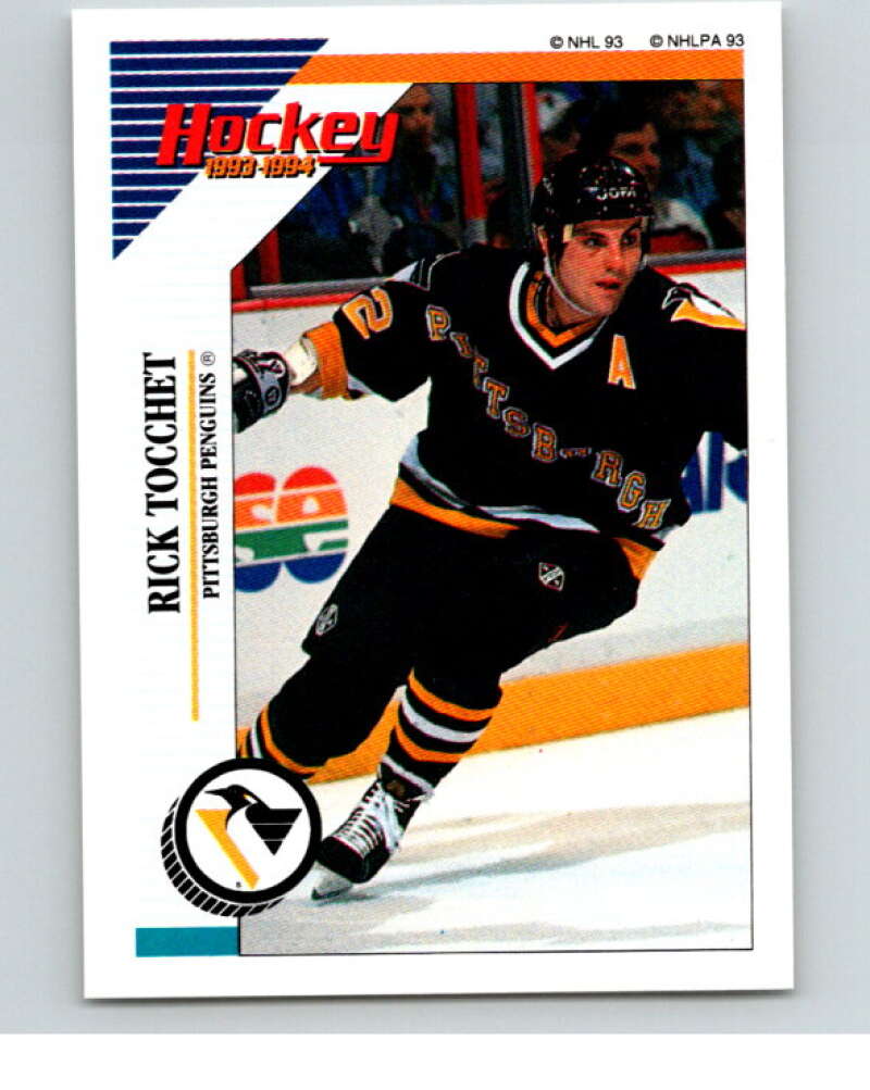 1993-94 Panini Stickers #80 Rick Tocchet Pittsburgh Penguins V80507 Image 1