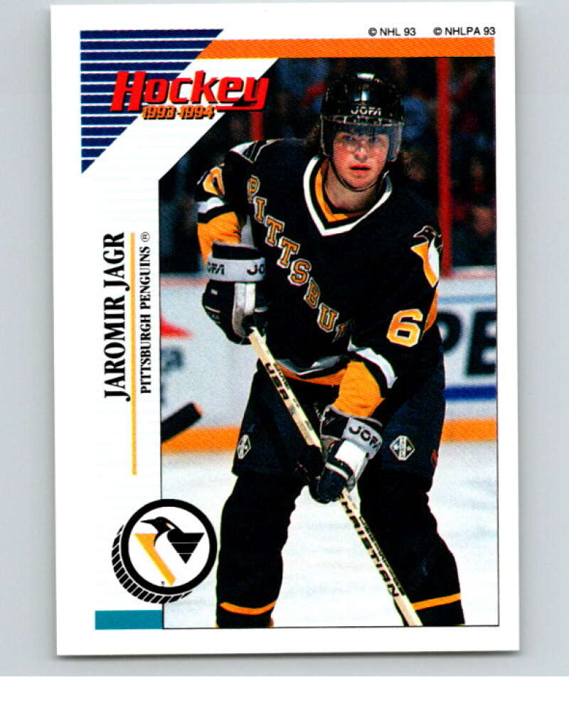 1993-94 Panini Stickers #82 Jaromir Jagr Pittsburgh Penguins V80509 Image 1