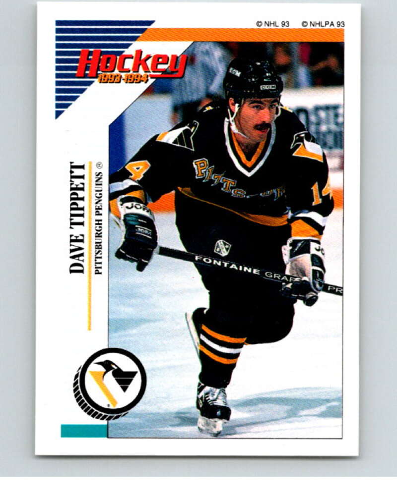 1993-94 Panini Stickers #85 Dave Tippett V80518 Image 1