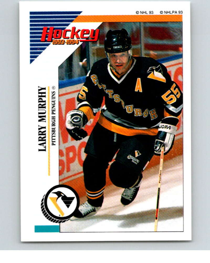 1993-94 Panini Stickers #86 Larry Murphy Pittsburgh Penguins V80519 Image 1