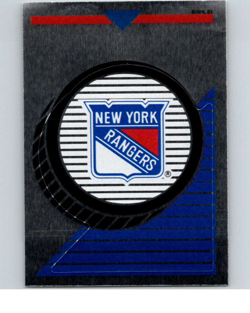 1993-94 Panini Stickers #89 Rangers Logo V80527 Image 1