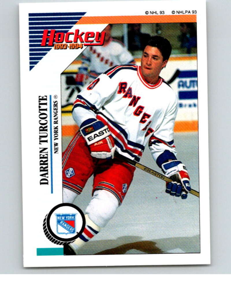 1993-94 Panini Stickers #94 Darren Turcotte V80543 Image 1