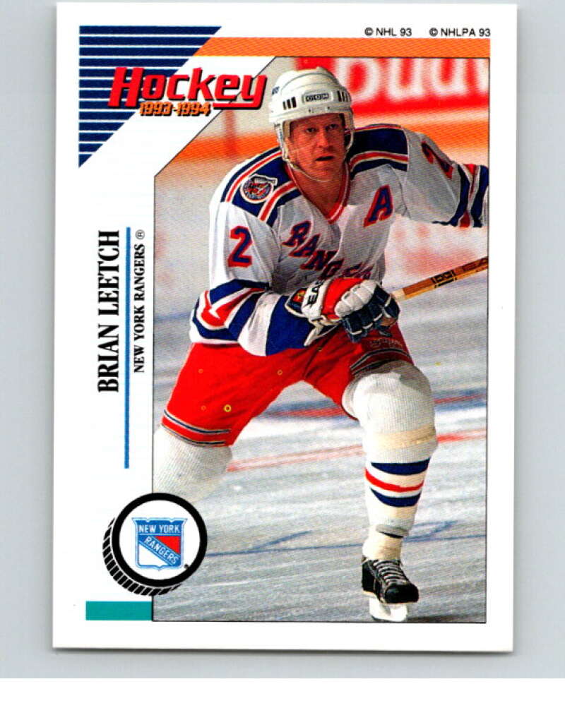 1993-94 Panini Stickers #96 Brian Leetch V80547 Image 1