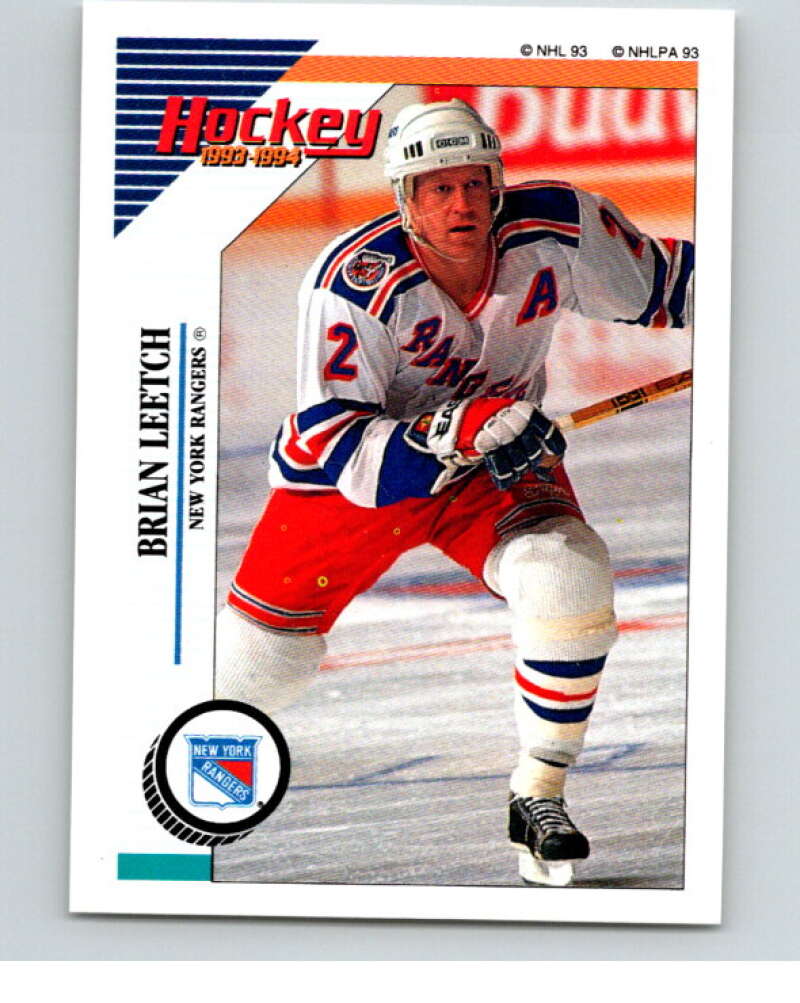 1993-94 Panini Stickers #96 Brian Leetch V80549 Image 1