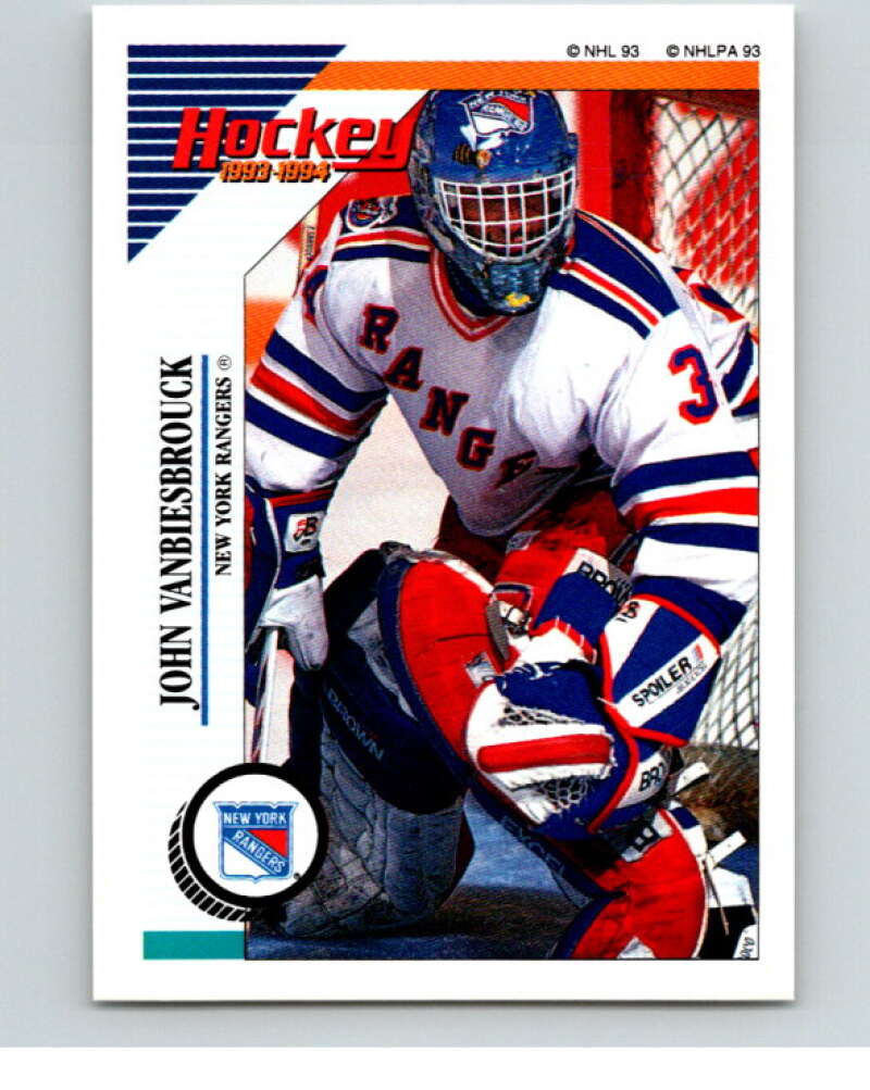 1993-94 Panini Stickers #98 John Vanbiesbrouck Florida Panthers V80555 Image 1