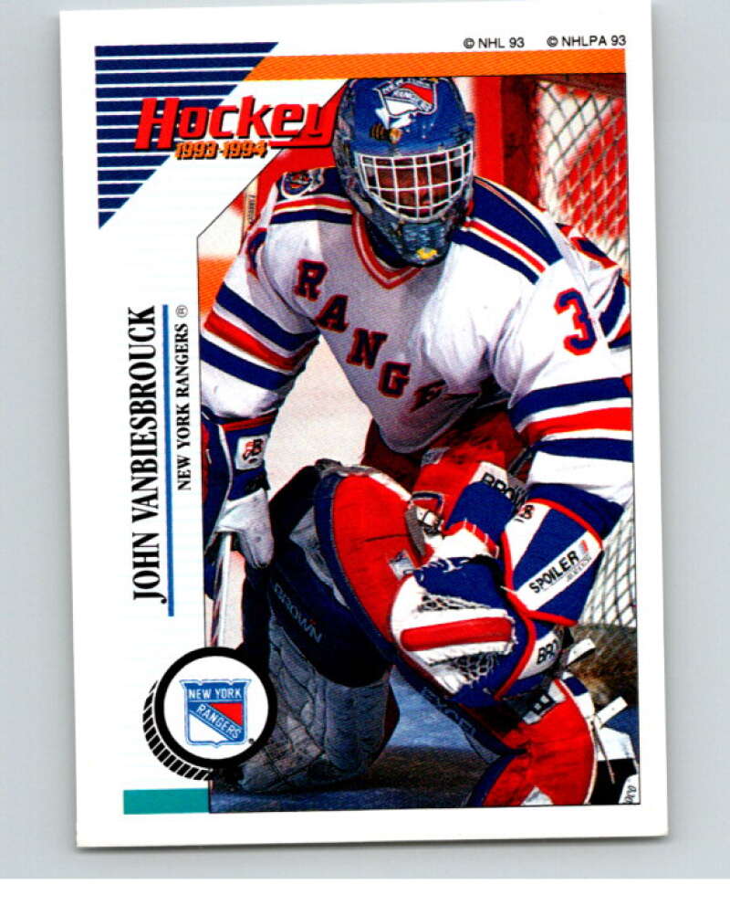 1993-94 Panini Stickers #98 John Vanbiesbrouck Florida Panthers V80556 Image 1