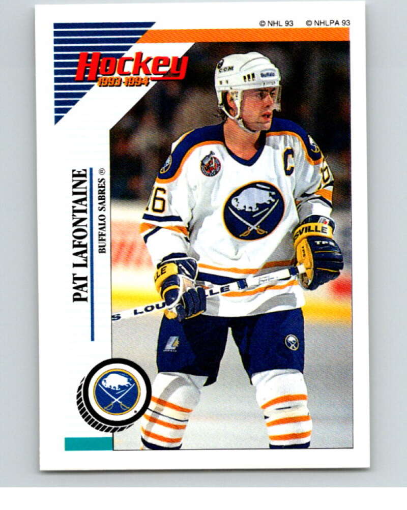1993-94 Panini Stickers #101 Pat LaFontaine Buffalo Sabres V80562 Image 1