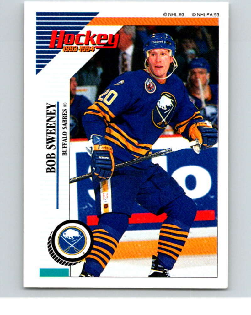 1993-94 Panini Stickers #104 Bob Sweeney Buffalo Sabres V80566 Image 1