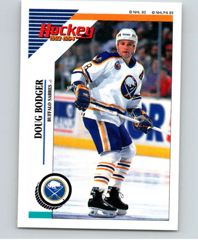 1993-94 Panini Stickers #109 Doug Bodger Buffalo Sabres V80573 Image 1