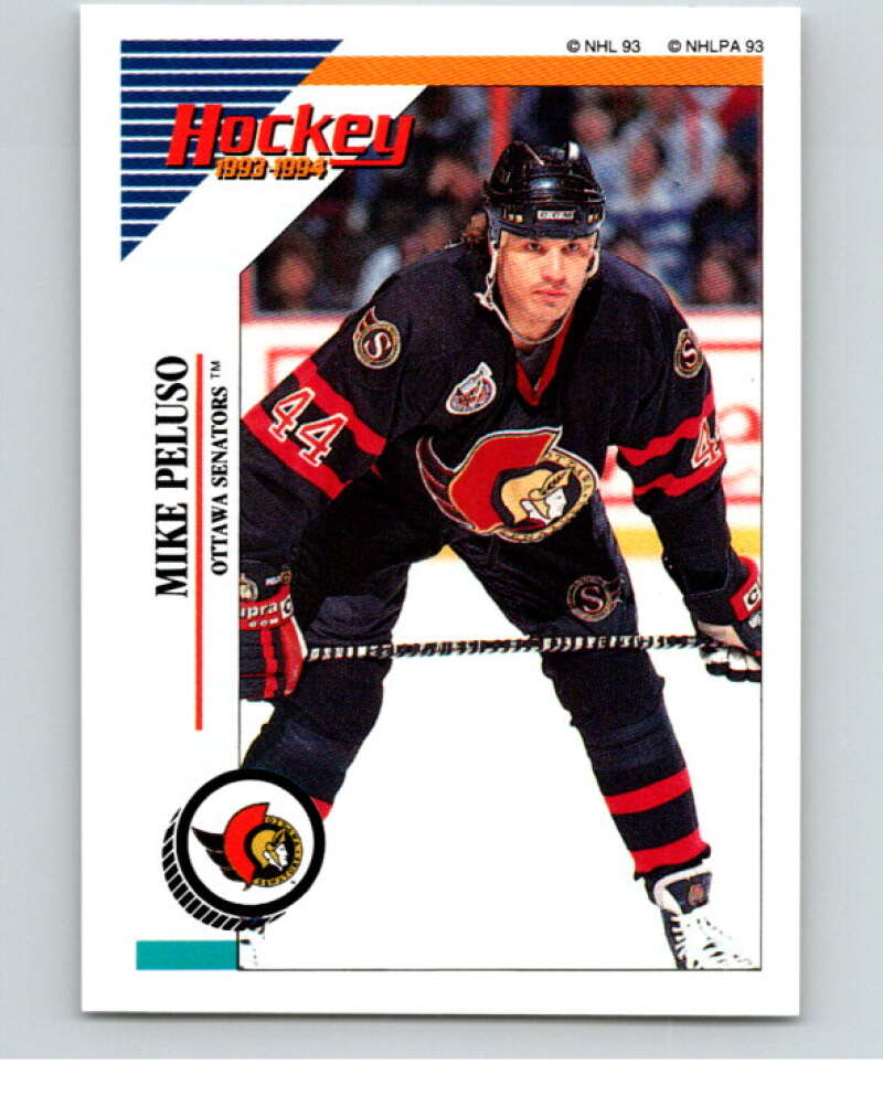 1993-94 Panini Stickers #116 Mike Peluso New Jersey Devils V80582 Image 1