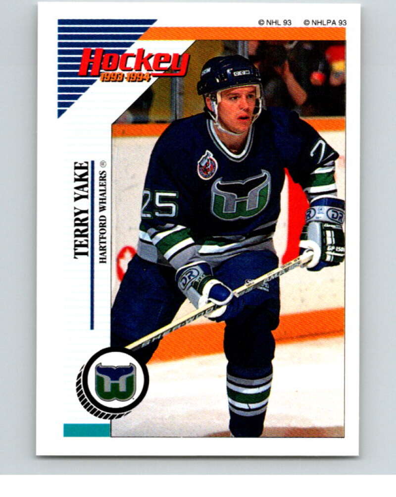 1993-94 Panini Stickers #125 Terry Yake V80592 Image 1