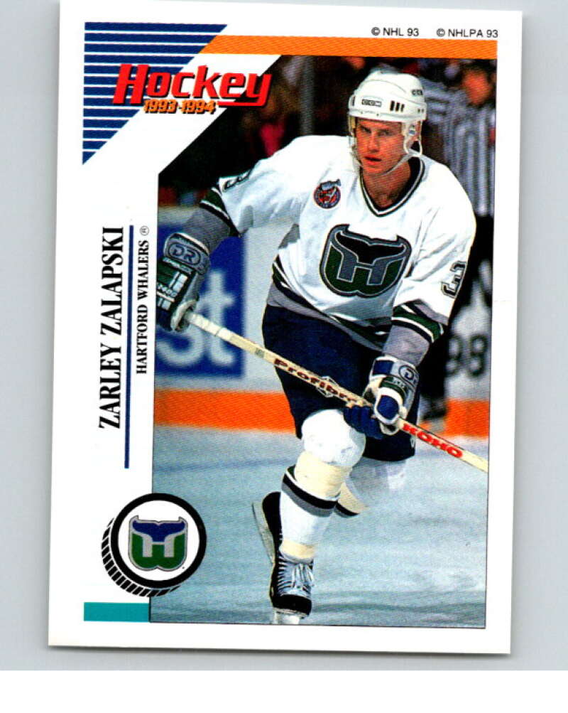 1993-94 Panini Stickers #129 Zarley Zalapski V80599 Image 1