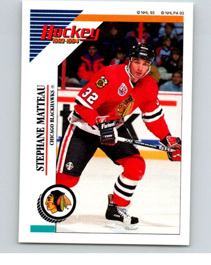 1993-94 Panini Stickers #150 Stephane Matteau V80627 Image 1