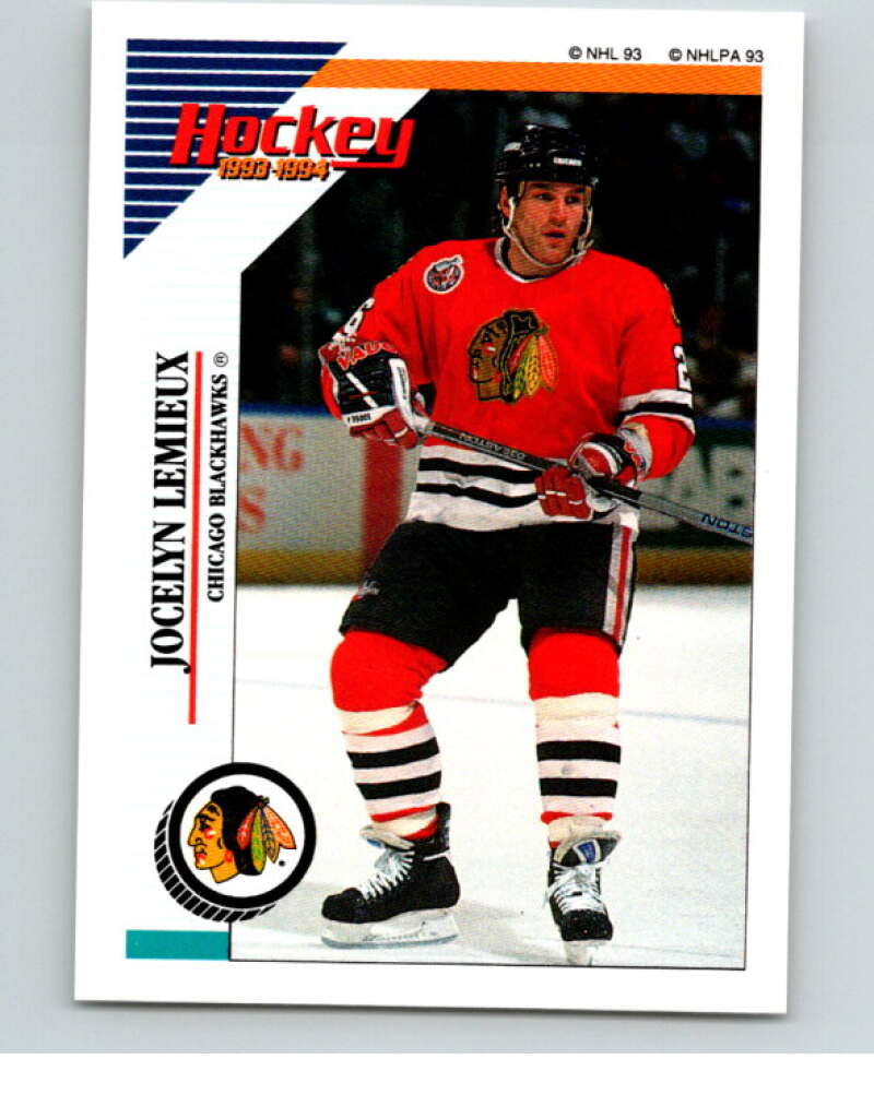 1993-94 Panini Stickers #152 Jocelyn Lemieux V80630 Image 1
