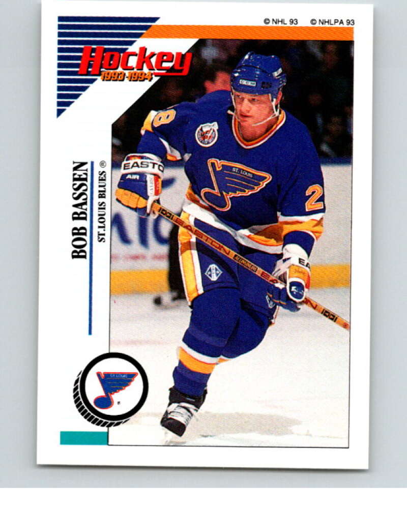 1993-94 Panini Stickers #163 Bob Bassen V80646 Image 1