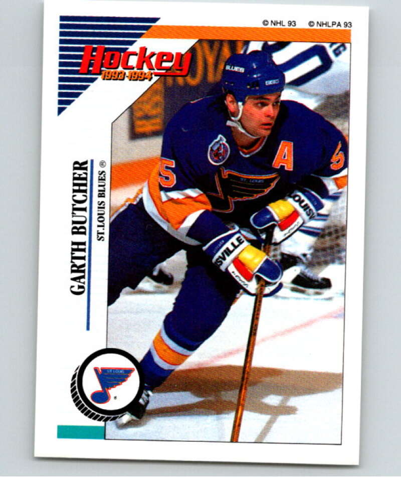 1993-94 Panini Stickers #164 Garth Butcher V80648 Image 1