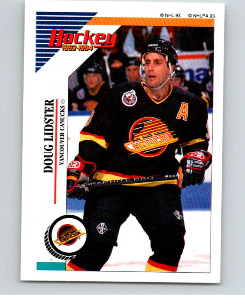1993-94 Panini Stickers #176 Doug Lidster New York Rangers V80658 Image 1