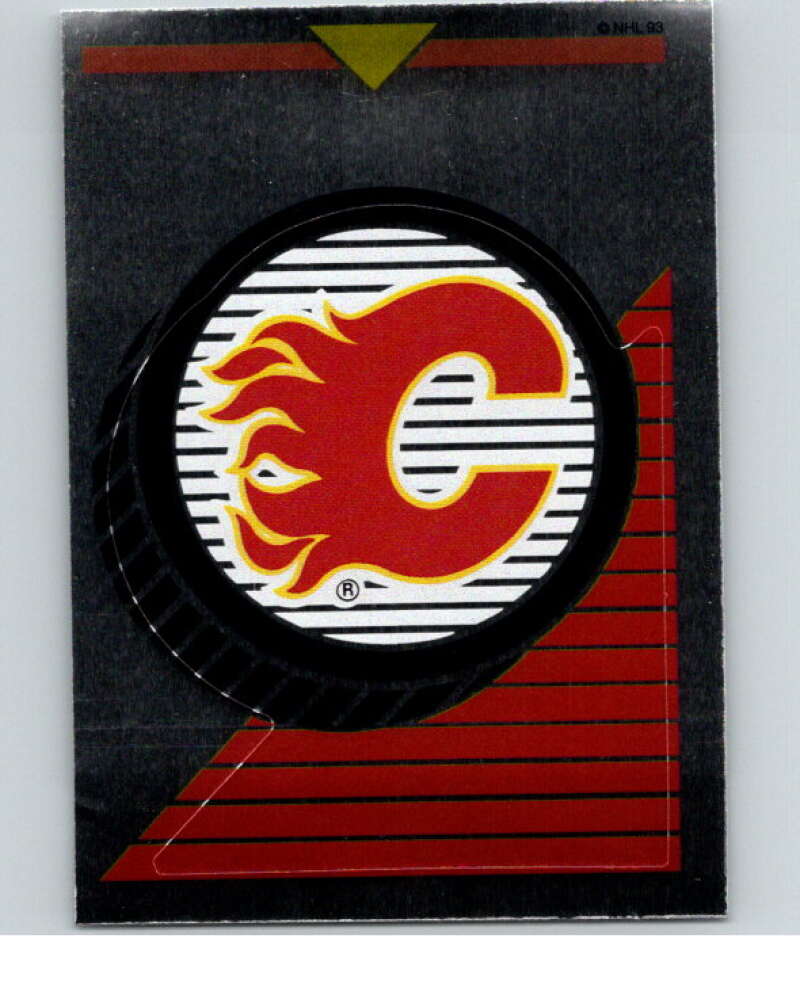1993-94 Panini Stickers #178 Flames Logo V80660 Image 1