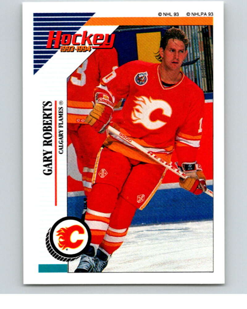 1993-94 Panini Stickers #181 Gary Roberts Calgary Flames V80663 Image 1