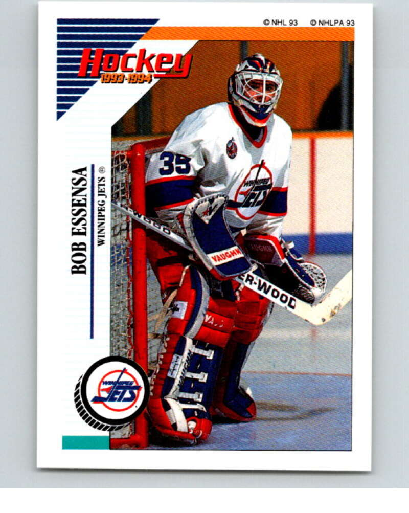 1993-94 Panini Stickers #199 Bob Essensa Winnipeg Jets V80690 Image 1