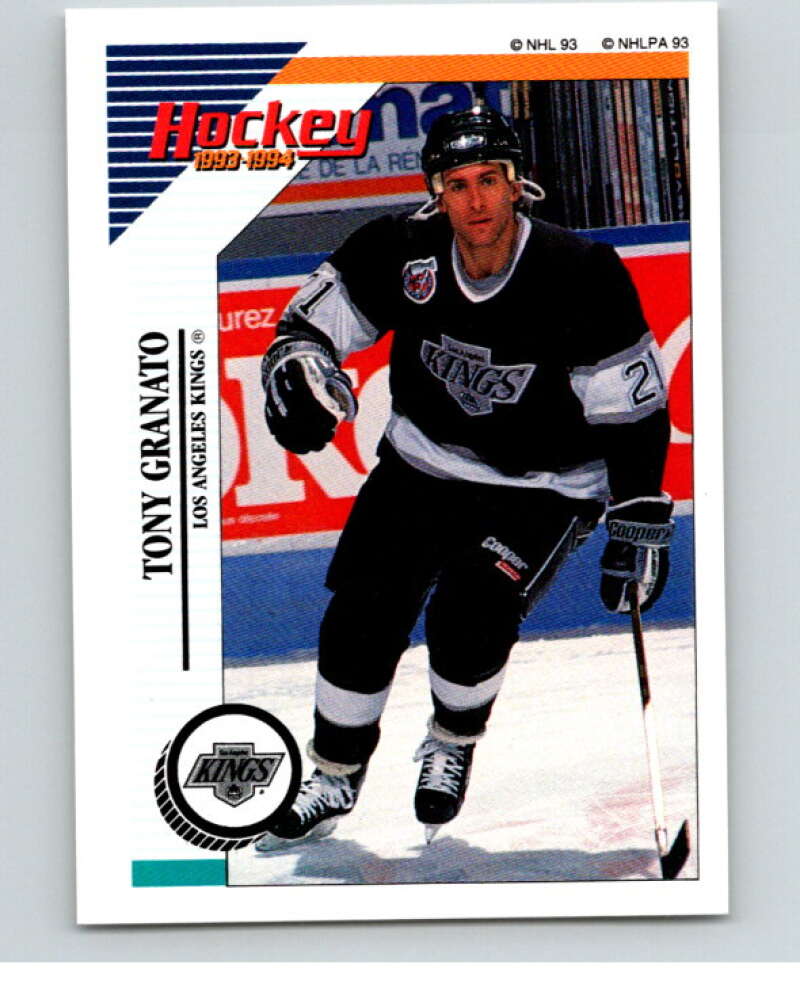 1993-94 Panini Stickers #203 Tony Granato Los Angeles Kings V80694 Image 1