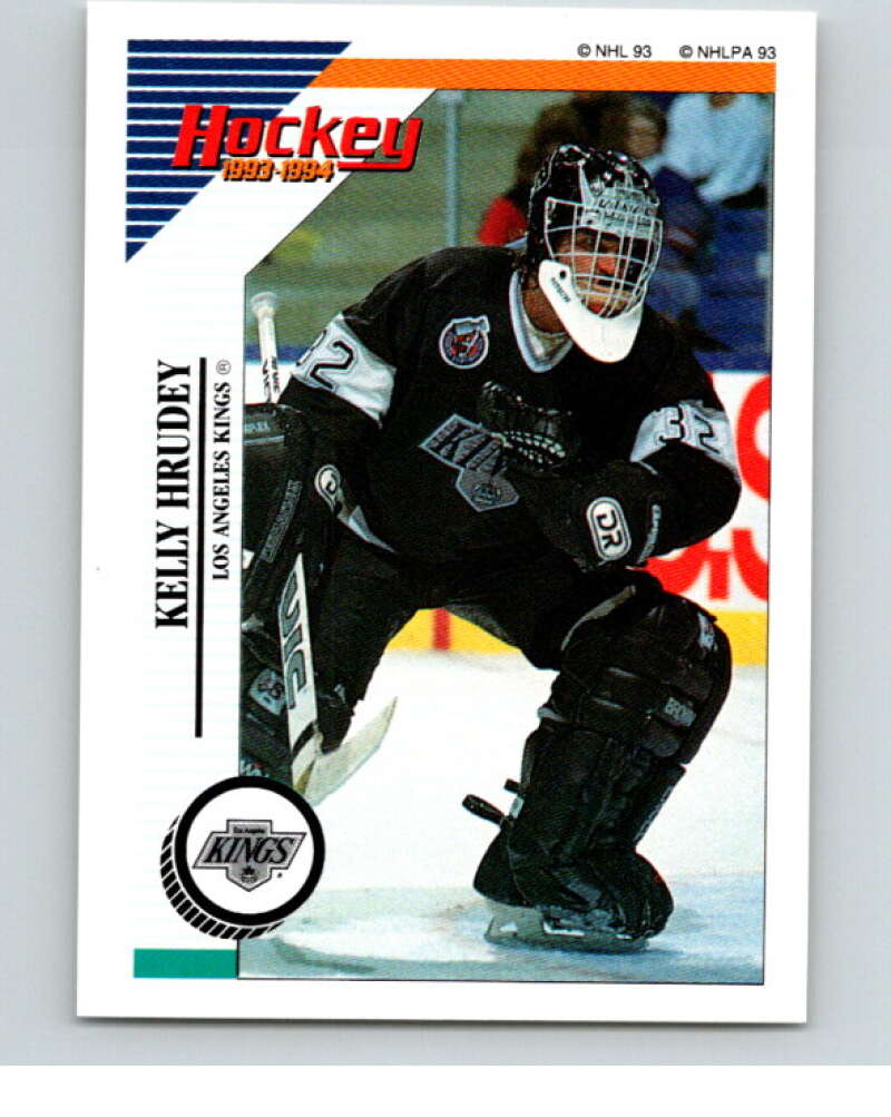 1993-94 Panini Stickers #210 Kelly Hrudey Los Angeles Kings V80705 Image 1