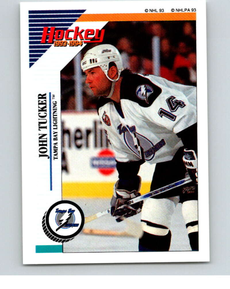 1993-94 Panini Stickers #212 John Tucker V80706 Image 1