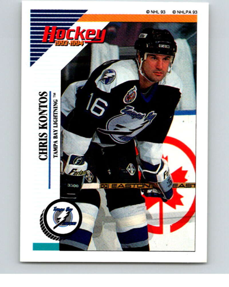 1993-94 Panini Stickers #213 Chris Kontos Tampa Bay Lightning V80707 Image 1