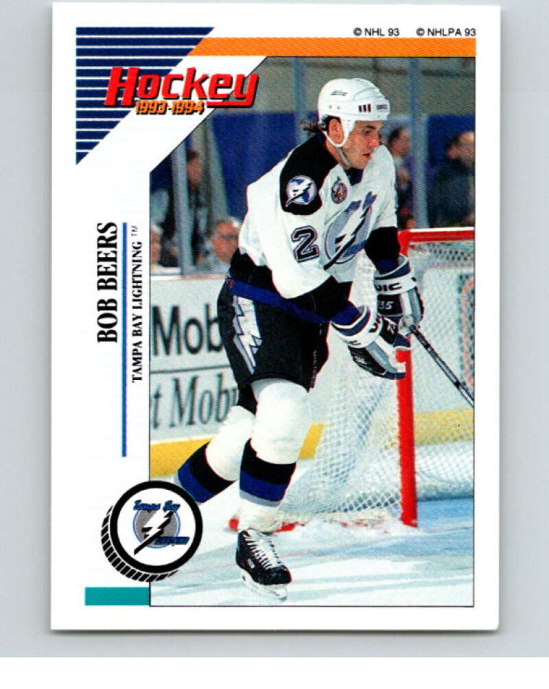1993-94 Panini Stickers #217 Bob Beers V80711 Image 1