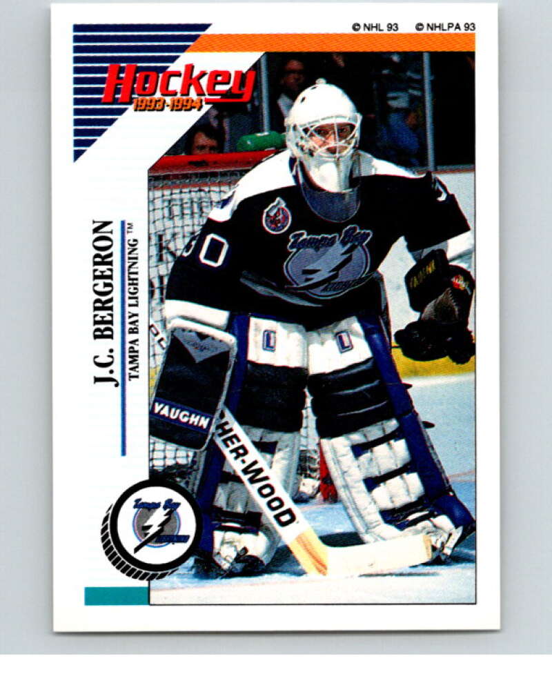 1993-94 Panini Stickers #220 J.C. Bergeron V80716 Image 1