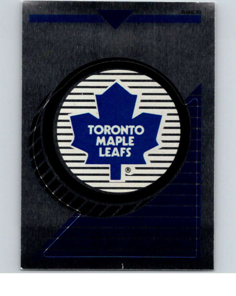 1993-94 Panini Stickers #222 Maple Leafs Logo V80720 Image 1