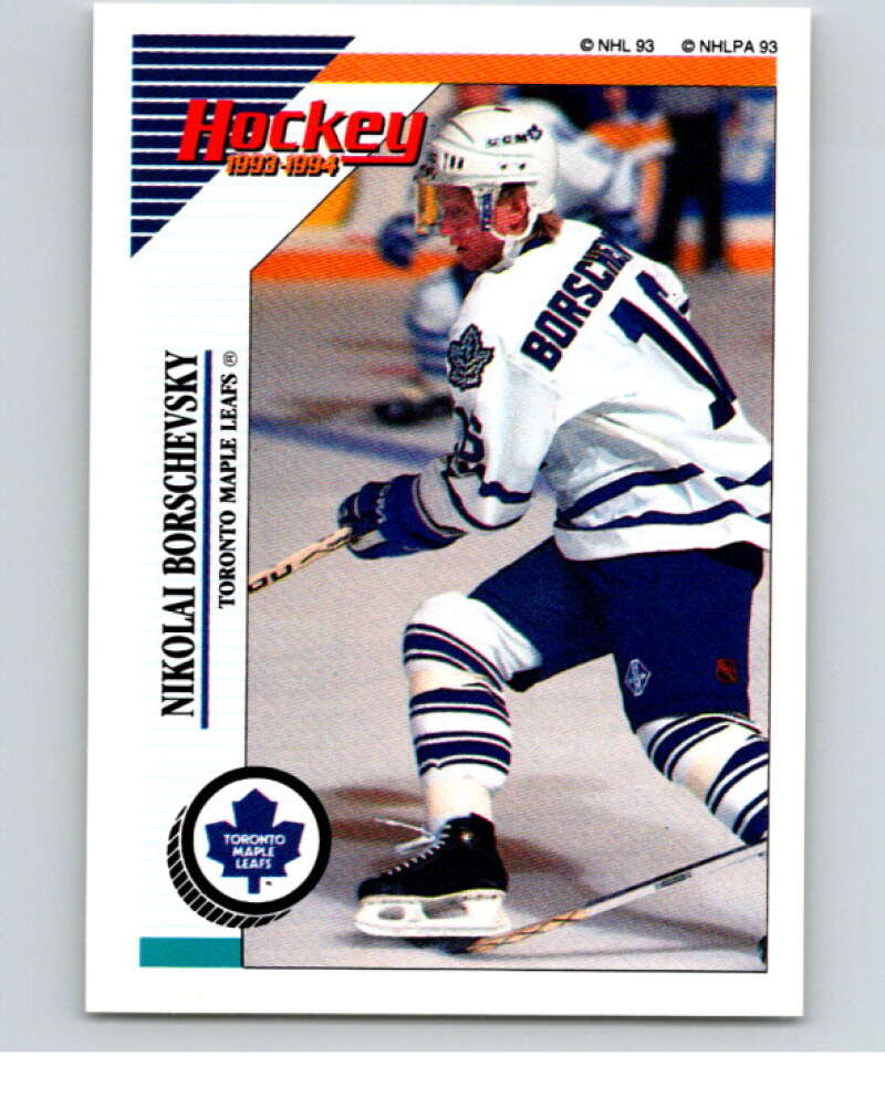 1993-94 Panini Stickers #224 Nikolai Borschevsky Toronto Maple Leafs V80724 Image 1