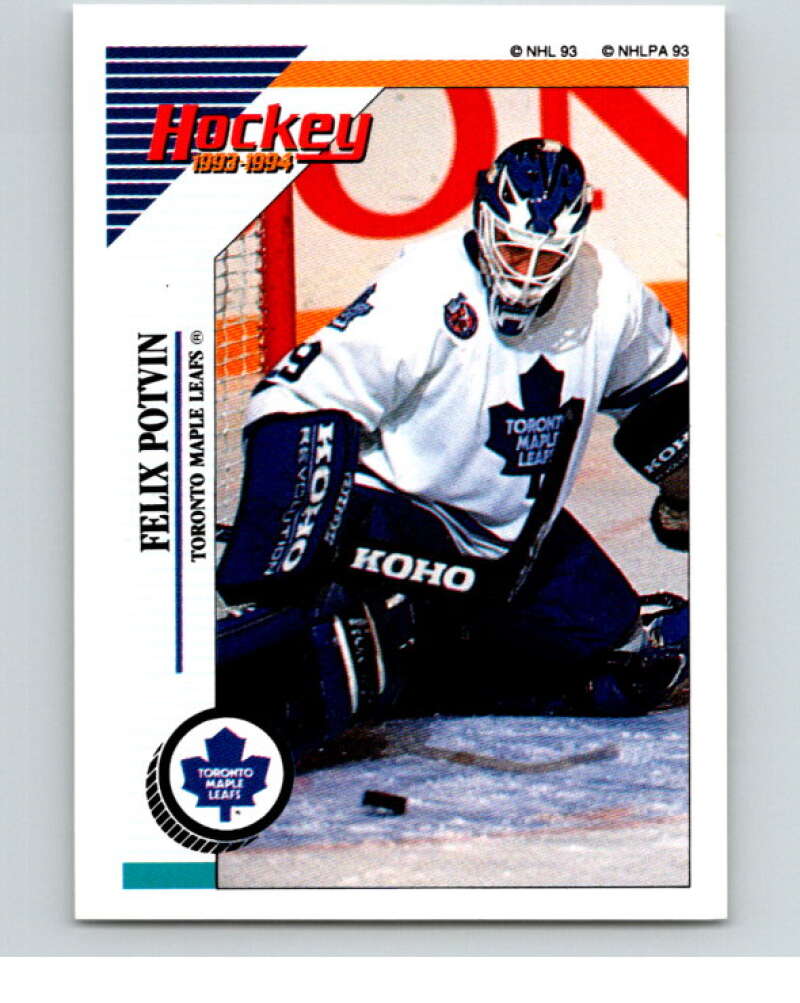 1993-94 Panini Stickers #232 Felix Potvin Toronto Maple Leafs V80734 Image 1