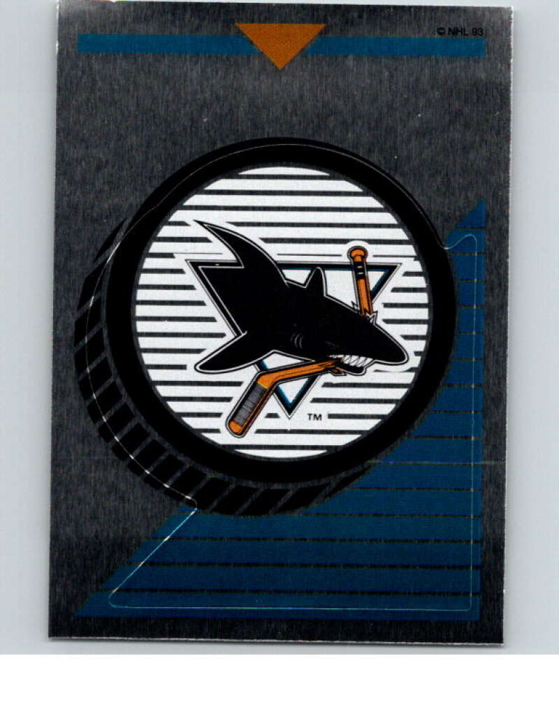 1993-94 Panini Stickers #255 Sharks Logo V80755 Image 1