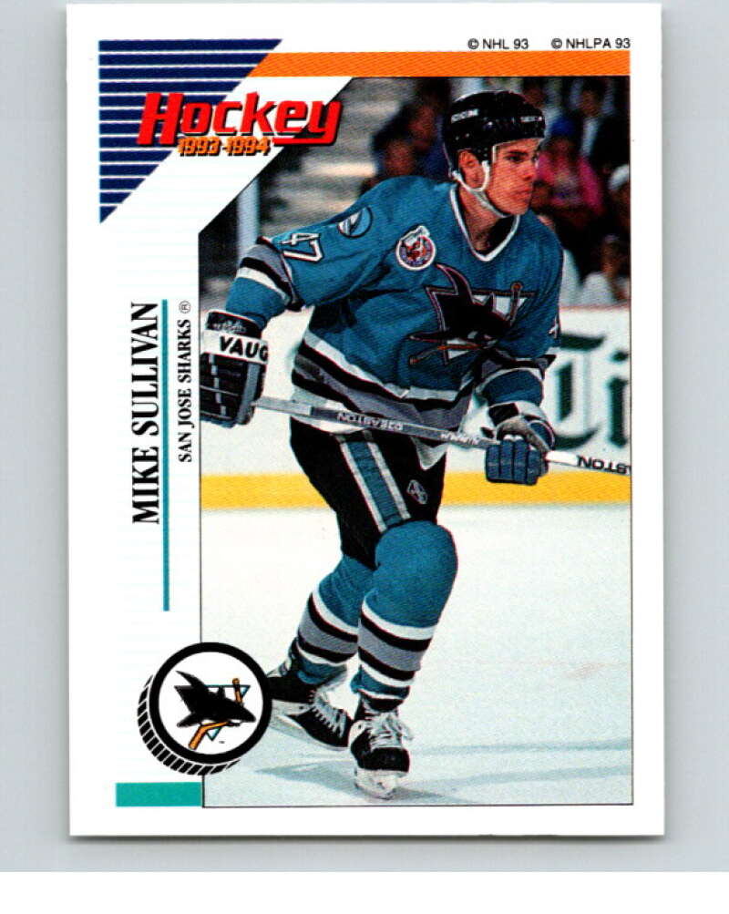 1993-94 Panini Stickers #262 Mike Sullivan San Jose Sharks V80768 Image 1