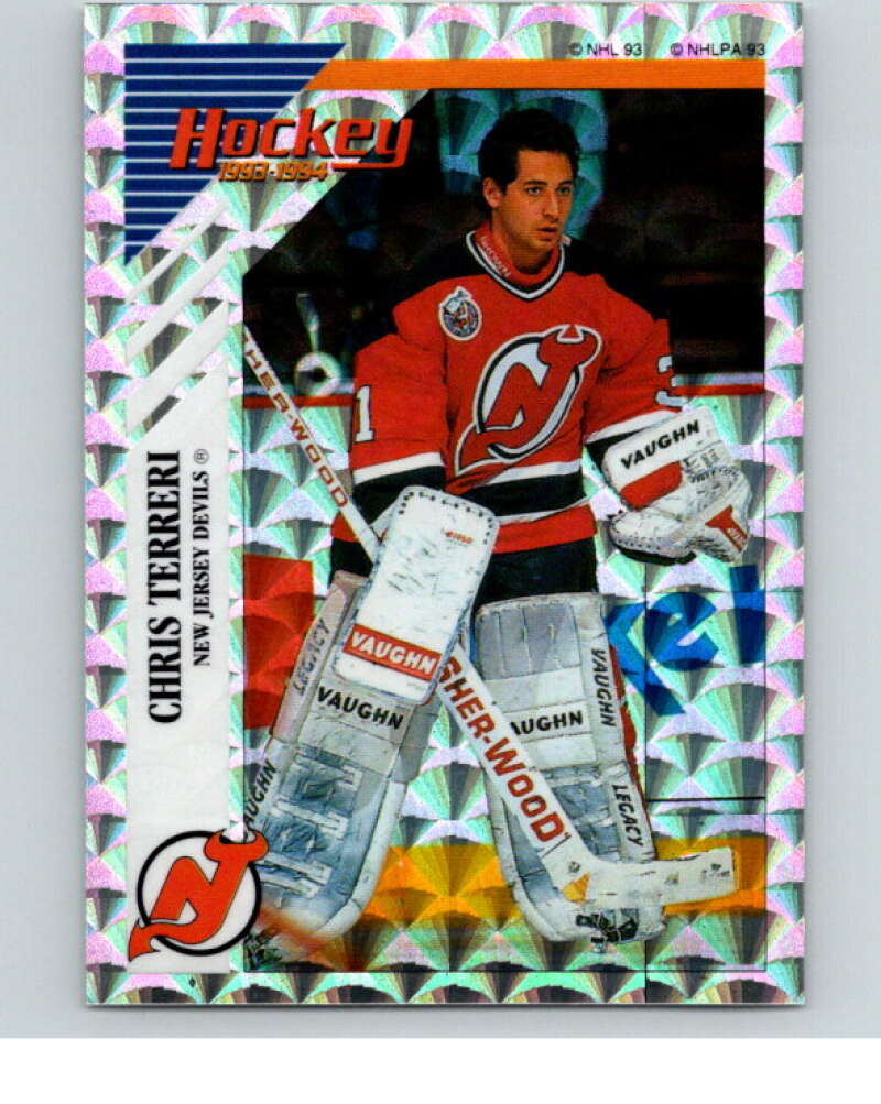 1993-94 Panini Stickers #D Chris Terreri New Jersey Devils V80789 Image 1