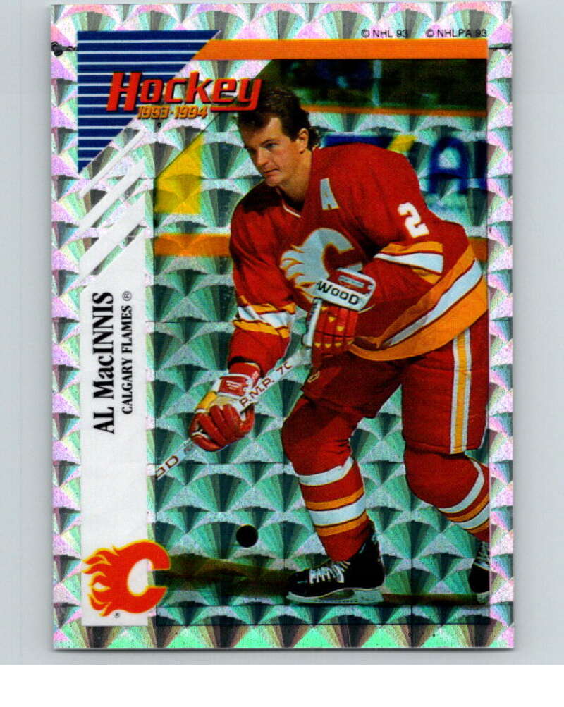1993-94 Panini Stickers #P Al MacInnis Calgary Flames V80803 Image 1