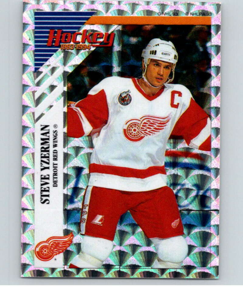 1993-94 Panini Stickers #V Steve Yzerman Detroit Red Wings V80812 Image 1